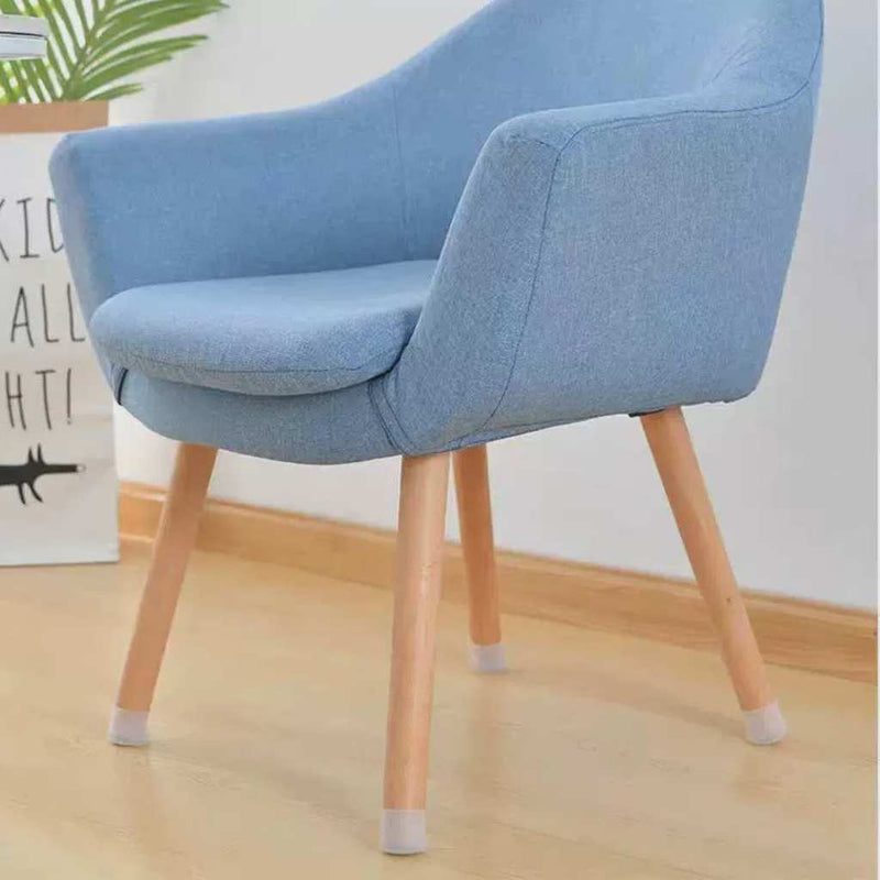 Soft silicone caps for chair feet, prevent floor damage and slipping | Cupindy