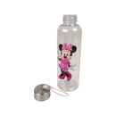 زجاجة مياه أكريليك شفافة 500 مل - رسومات للأطفال والمدرسة