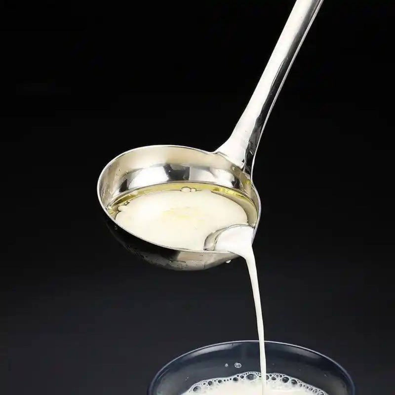 Deep ladle with grease strainer - Cupindy
