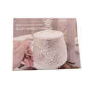 Transparent glass cup with hammer texture and animal lid – cupindy