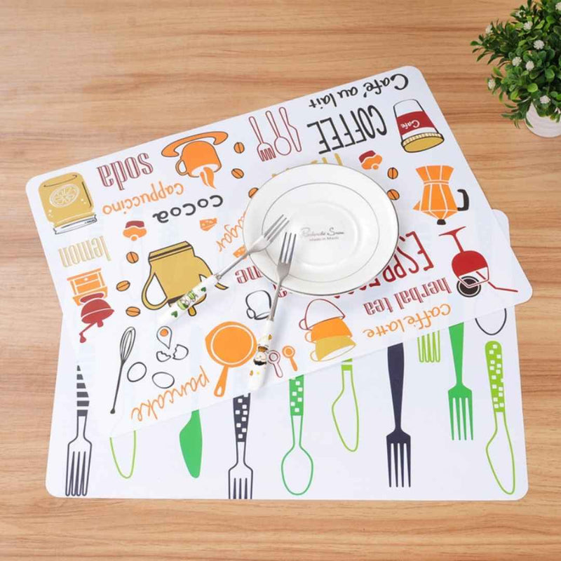 Decorative placemats for dining room with coffee design – cupindy