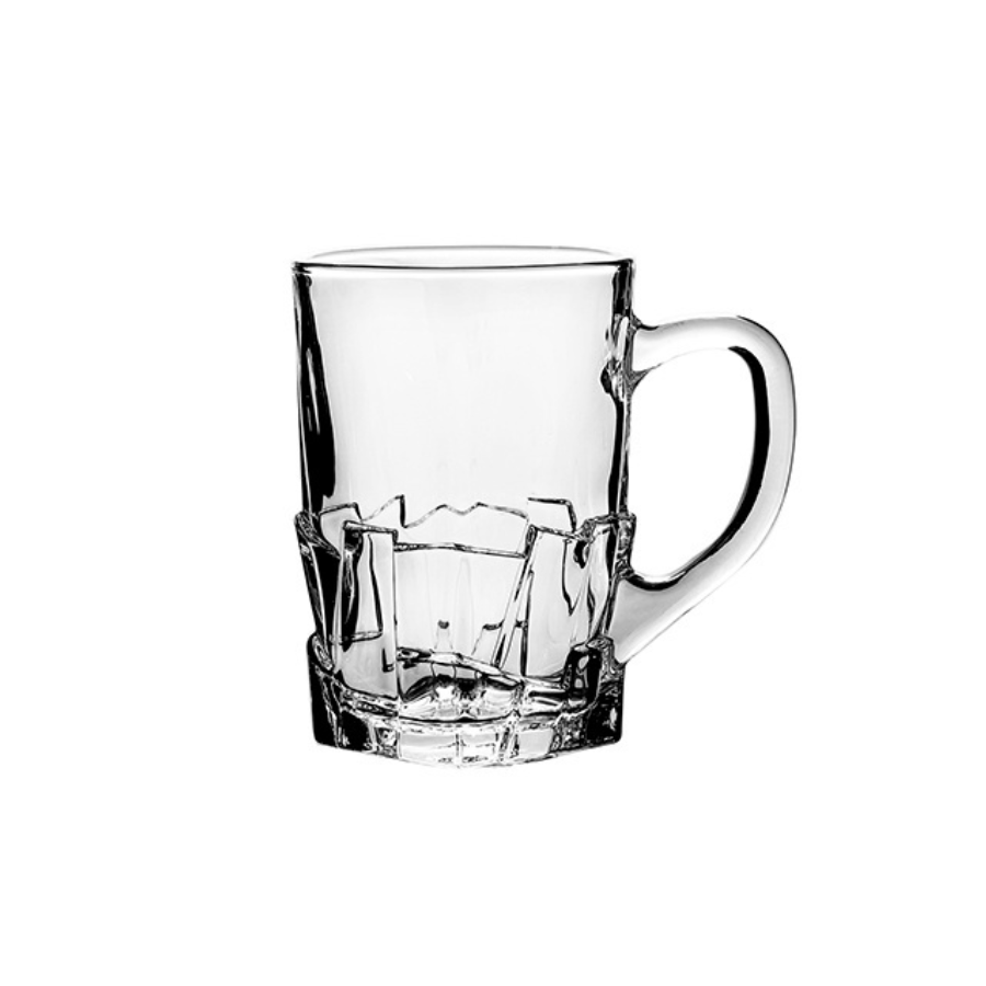 Blinkmax 155ml Glass Mug Set Of 6 - Compact And Durable Design For Hot And Cold Beverages