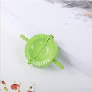 Multi-size dumpling press set with easy-grip handles for consistent dumpling shaping