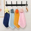 Soft cartoon animal towels for daily drying, easy to hang and clean | Cupindy