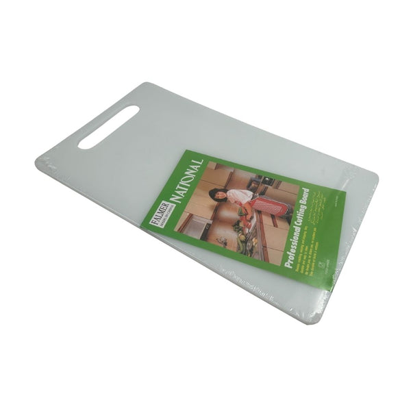 لوح تقطيع احترافي من فالمر ناشيونال – بلاستيك متين بلون أبيض لتقطيع سهل وآمن