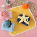 Microfiber hand towels with animal shapes for fast drying and decor | Cupindy