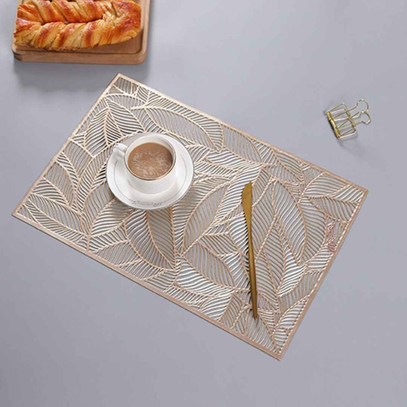 Durable PVC placemat for formal and casual dining tables