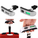 Handheld luggage scale with 50kg max weight and stainless hook | Cupindy