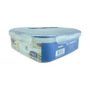 حافظة طعام لوك أند لوك محكمة الإغلاق مع 4 أقسام وكوب صوص، سعة 6.5 لتر