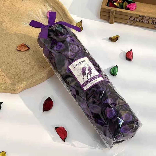 Scented dried rose petals in colorful bags for home fragrance and decor – cupindy