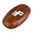 Evelin Plastic Serving Plate With Wooden Finish - 24 cm - Made In Turkey