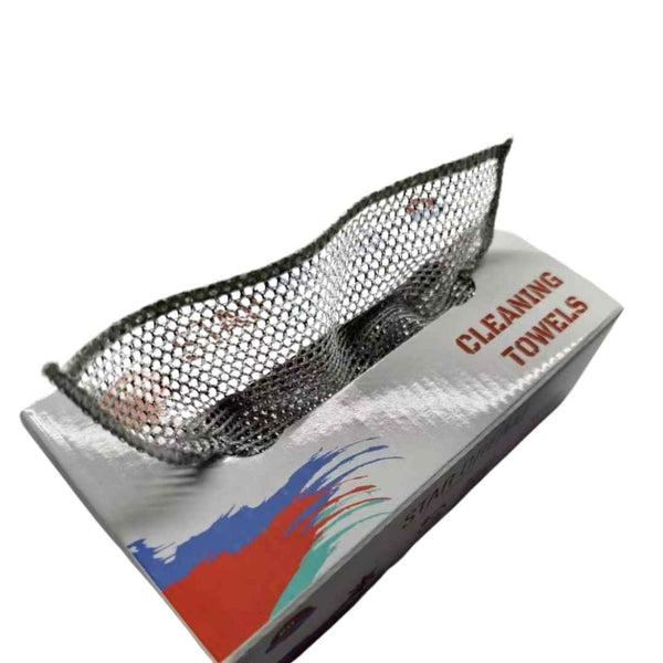 Durable stainless steel mesh towels for tough stains – 20 pieces – cupindy