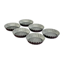 مجموعة قوالب تارت 6 قطع قطر 10 سم - مضادة للالتصاق - دكتور أوتكر