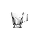 Blinkmax Glass Cup Set Of 6 With Unique Footed Design – Durable And Stylish 137ml Capacity For Tea And Espresso