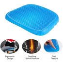 Breathable gel seat cushion with ergonomic support | Cupindy