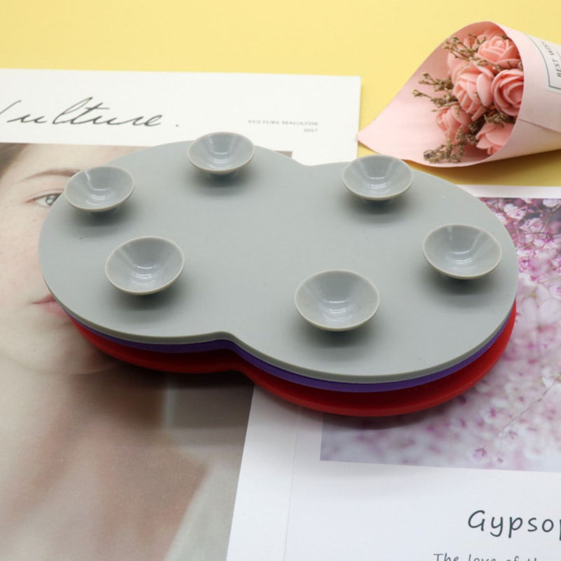 Silicone Multi-Zone Brush Cleaning Pad – Deep Pore Cleanser for Makeup Tools | Cupindy