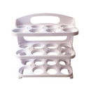 3-Tier Egg Storage Rack Organizer – Space-Saving Rolling Tray For Countertop Or Fridge, Perfect For Neat Kitchen Organization | Cupindy