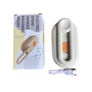 فرشاة استحمام كهربائية للحيوانات مع رذاذ – لإزالة الشعر وتدليك القطط والكلاب