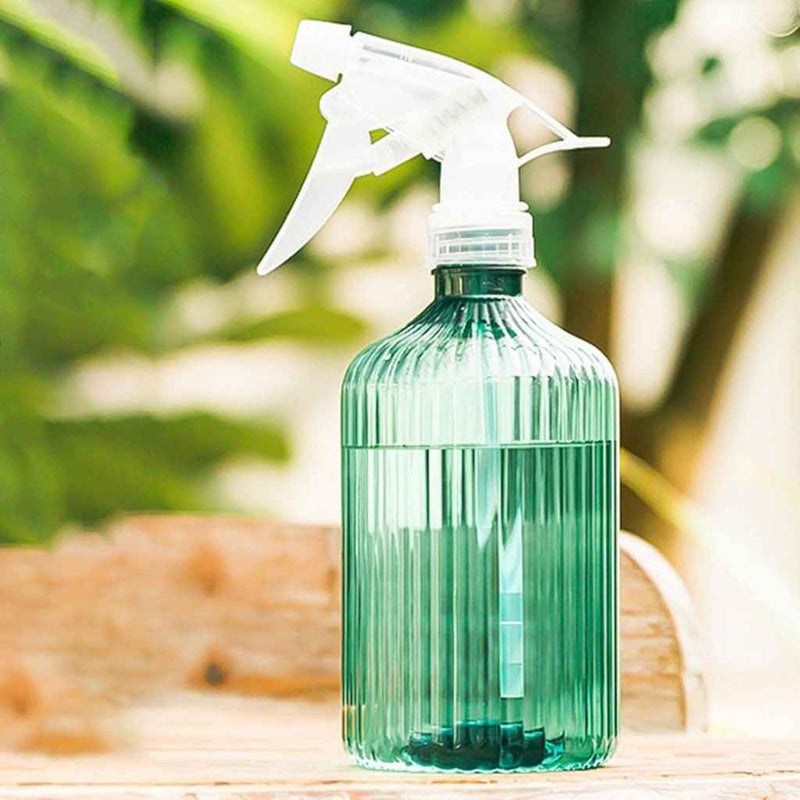 Transparent multicolor sprayer with trigger handle