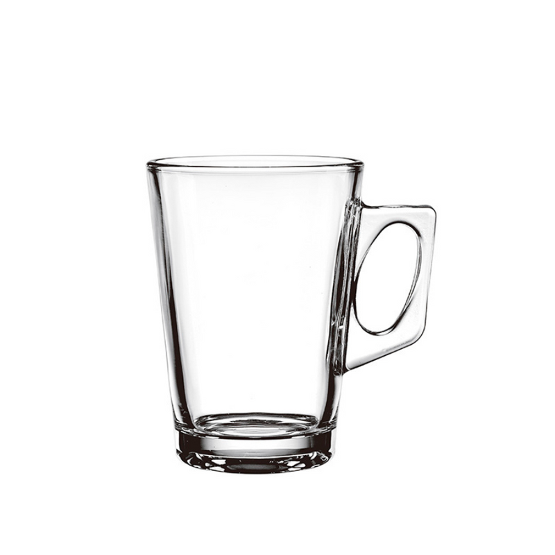 Blinkmax Glass Cup Set Of 6 With Minimalist Design – Durable And Sleek 130ml Capacity For Tea And Espresso