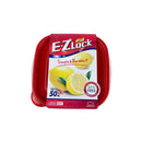 Plastic storage containers with secure snap-on lids | Cupindy