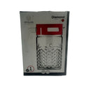 Diamond City Glass product packaging with a clear glass item inside on a white background