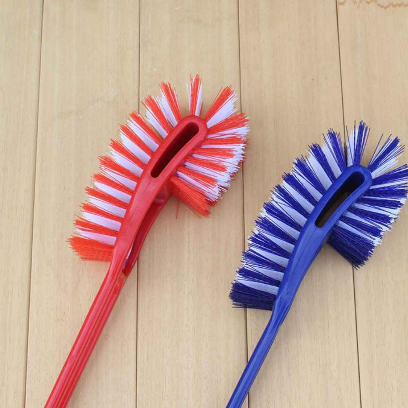 Hanging toilet brush with long handle and non-slip grip – cupindy