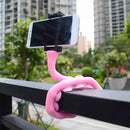 Adjustable soft phone stand for hands-free viewing