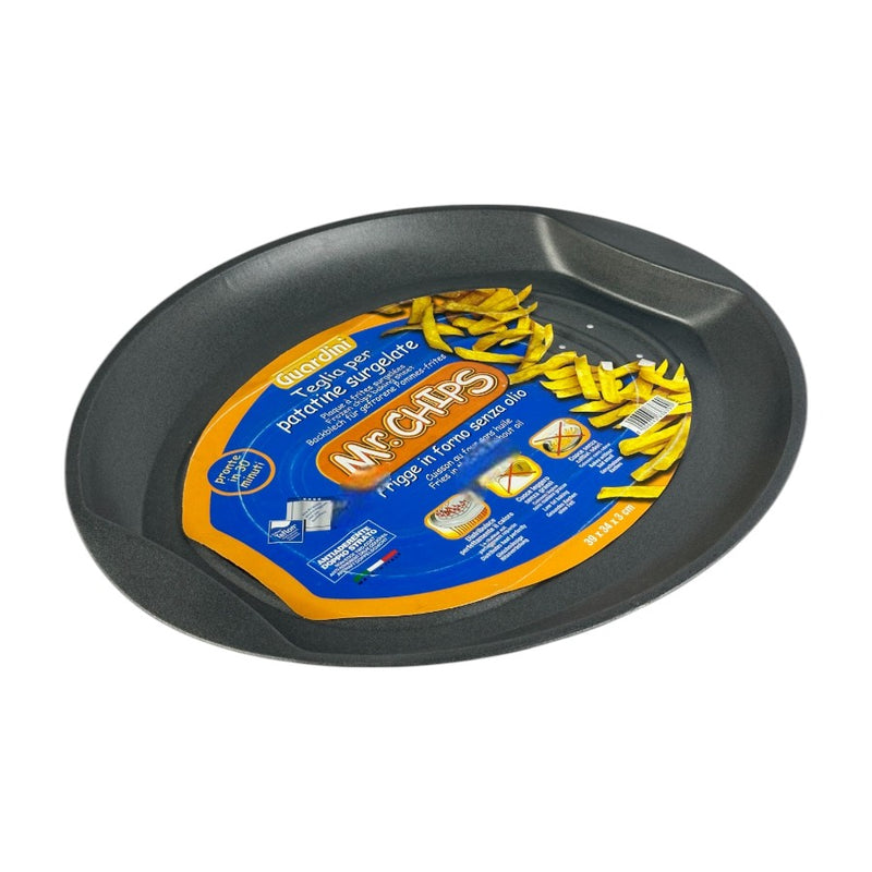 Guardini McChips Non-Stick Baking Tray 39x34x3 cm - Perfect For Frozen Fries And Snacks