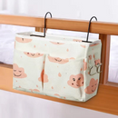 Bedside Hanging Storage Organizer - Multi-Pocket Fabric Caddy For Easy Bedside Access