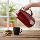 Helios 1L Thermal Carafe - German Flask Keeps Drinks Hot (12h) & Cold