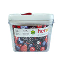 Herevin 1.2L Airtight Food Storage Container With White Lid And Red Lock | Cupindy