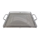 Elegant Italian Stainless Steel 18/10 Serving Tray With Handles | Width 40 Cm