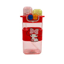 Red Cartoon Kids Water Bottle with My Melody Design – Dual Cap Leak-Proof Plastic Bottle for School and Outdoor Use – Cupindy Egypt