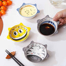 Mini Kids Sauce Bowls With Cartoon Faces – 100ML