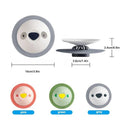 سدادة حوض ومصرف أرضية مطاطية مع فلتر – غطاء متعدد الاستخدام مانع للانسداد