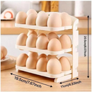 Kitchen Egg Tray With Foldable Design – Portable And Stackable Egg Holder For Fridge Or Pantry, Space-Saving Organizer | Cupindy