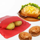 Fast potato cooking bag for microwave use, ideal for baked potatoes in minutes | Cupindy