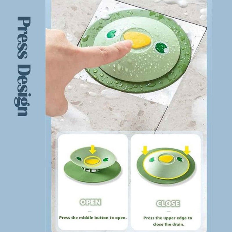 سدادة حوض ومصرف أرضية مطاطية مع فلتر – غطاء متعدد الاستخدام مانع للانسداد