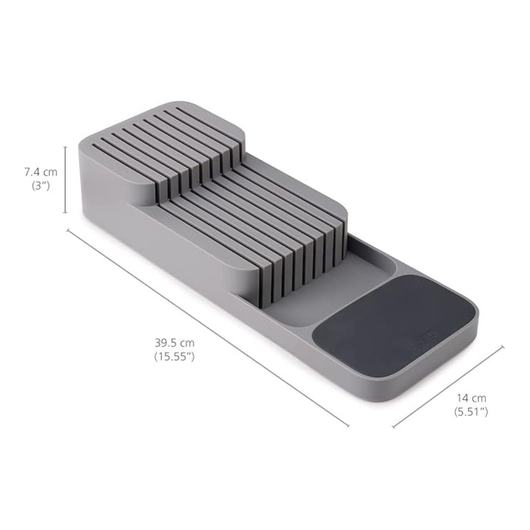 Drawer organizer for safe kitchen knife management | Cupindy