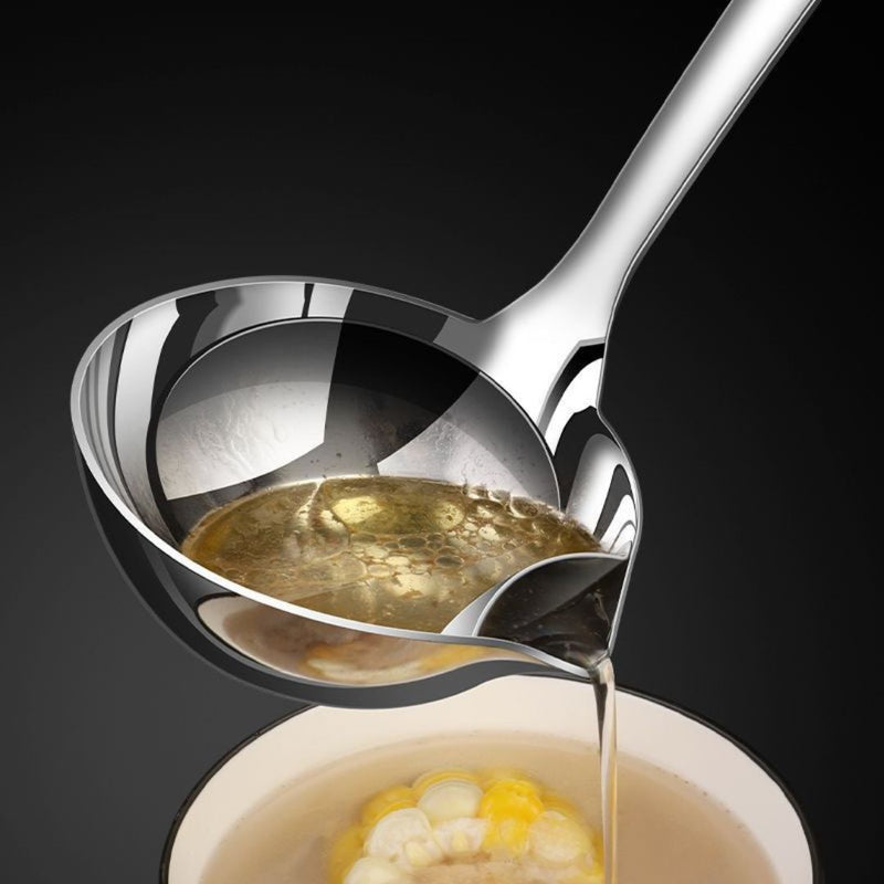 Mirror polished soup ladle - Cupindy