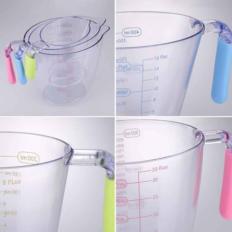 900 ml acrylic measuring cup with easy-to-read markings and handle – cupindy

