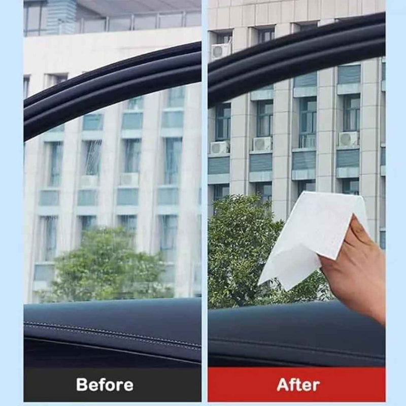 Car Wipes Pack For Interior Dashboard And Console Cleaning