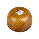 Evelin Plastic Bowl With Wooden Finish - 16 cm - Made In Turkey