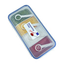 Lock & Lock, Seasoning Case with 4 Measuring Spoon, Transparent - 1.6 L