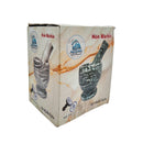 Marble Mortar & Pestle Set – Natural Stone Spice Grinder For Kitchen & Herbs