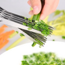 Multi-Blade Herb Scissors For Quick Chopping And Garnishing – Durable And Sharp