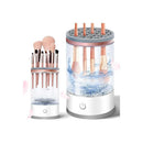 Electric makeup brush cleaner with 7000 RPM motor and silicone pad, USB powered | Cupindy