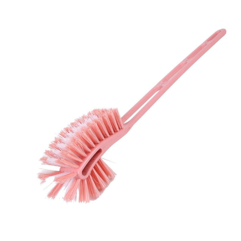 Colorful curved toilet brush for bathroom deep cleaning – cupindy