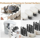 Multi-Brush Cleaner for Faucets and Curved Surfaces – Deep Cleaning Tool for Bathroom and Kitchen Fixtures – Precision Bristles for Rust and Limescale Removal – Cupindy